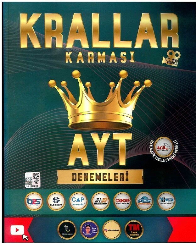 Acil Yayınları YKS AYT Denemeleri Krallar Karması - 2022