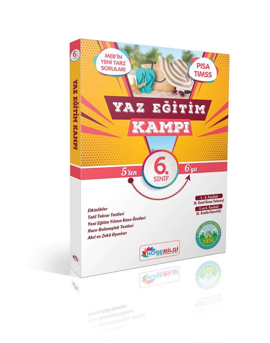 Köşebilgi Yayınları 6. Sınıf Yaz Kursu Kitabı