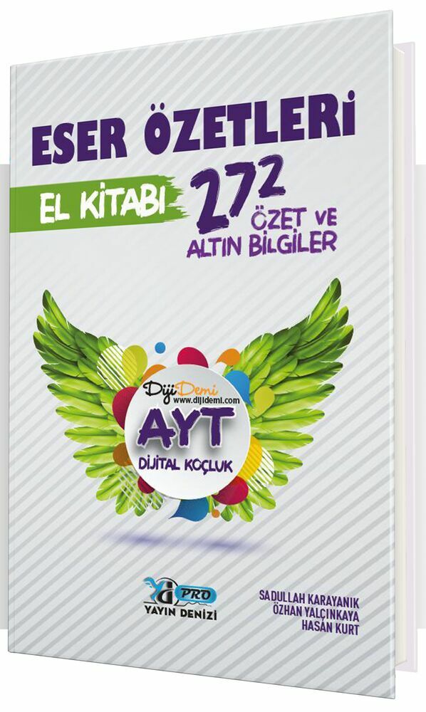 Yayın Denizi Yayınları YKS AYT Pro El Kitabı K.A. Eser Özetleri - 2022
