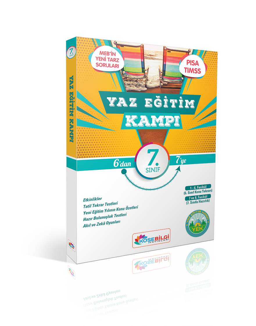 Köşebilgi Yayınları 7. Sınıf Yaz Kursu Kitabı