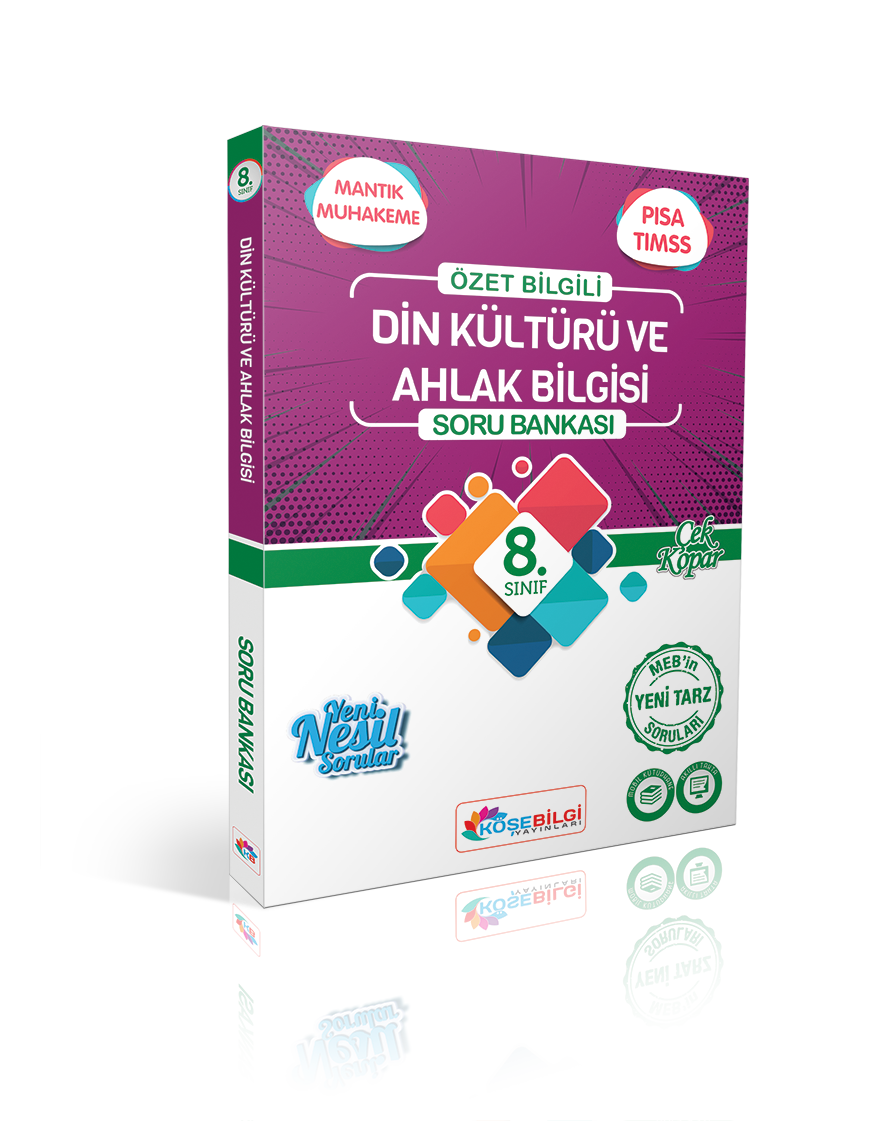 Köşebilgi Yayınları 8.Sınıf Din Kültürü Özet Bilgili Soru Bankası