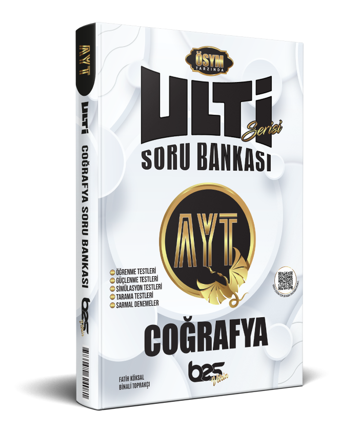 Bes Yayınları Ulti YKS AYT Soru Bankası Coğrafya - 2022
