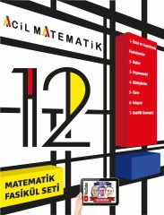 Acil Yayınları 12.Sınıf  Set (6 Fasikül) Matematik - 2022-23