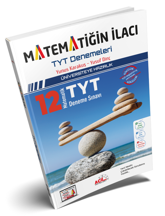 Acil Yayınları TYT Deneme Matematiğin İlacı - 2022