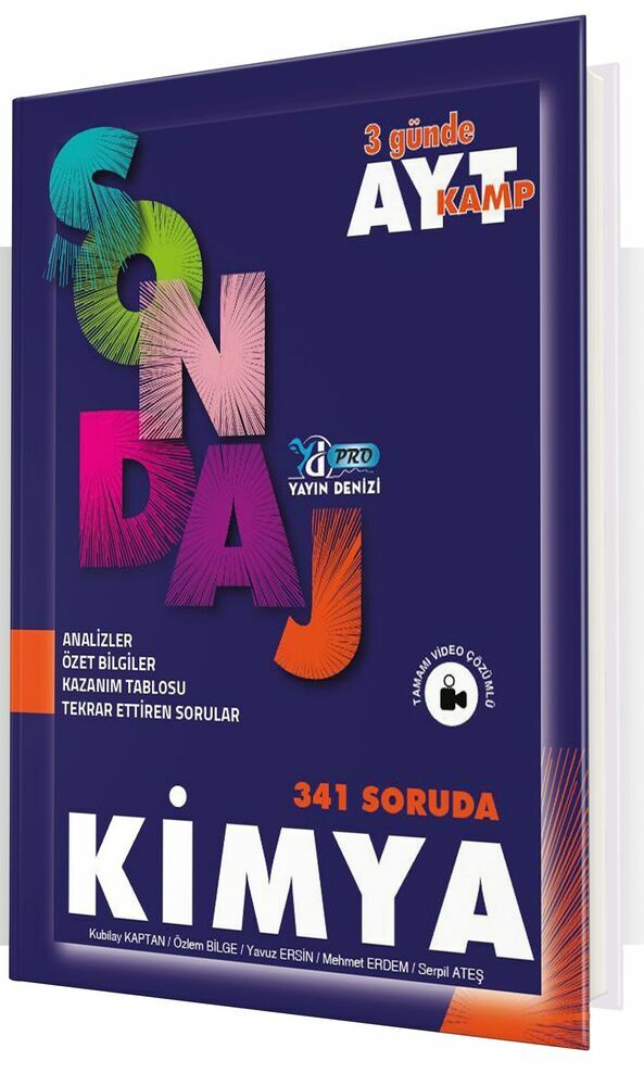 Yayın Denizi Yayınları YKS AYT Pro Sondaj Kamp Kimya - 2022