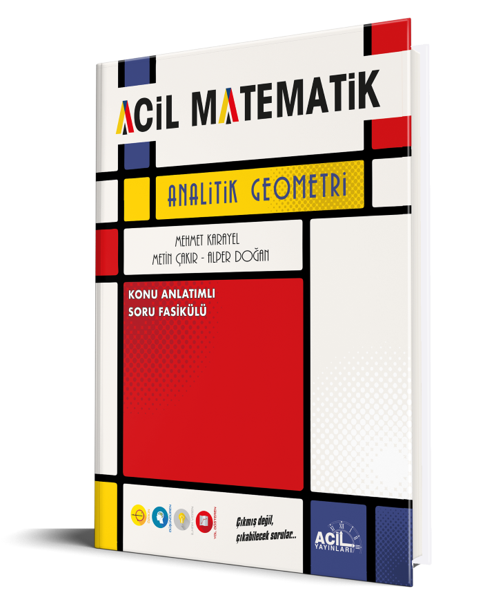 Acil Yayınları YKS TYT AYT Analitik Geometri - 2022-23
