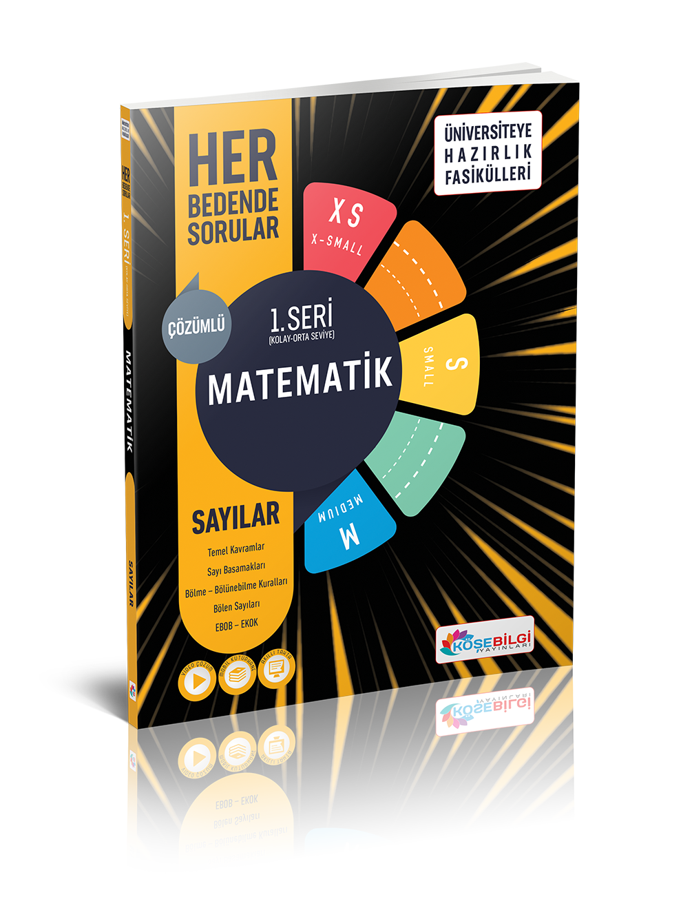 Köşebilgi Yayınları Üniversite Hazırlık Her Bedende Matematik 1.Seri - Sayılar