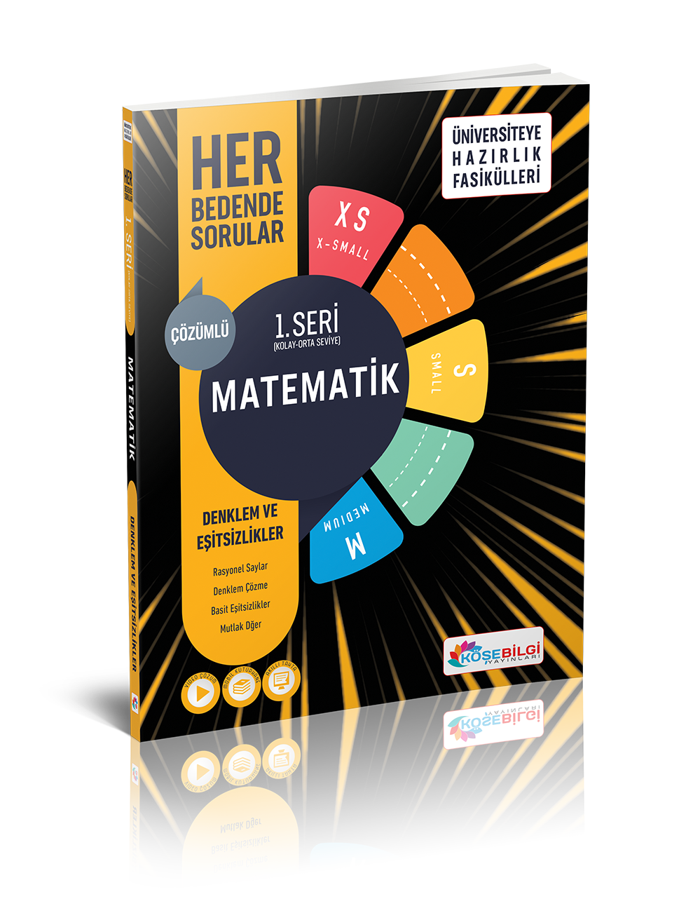 Köşebilgi Yayınları Üniversite Hazırlık Her Bedende Matematik-1.Seri-Denklem Ve Eşitsizlikler