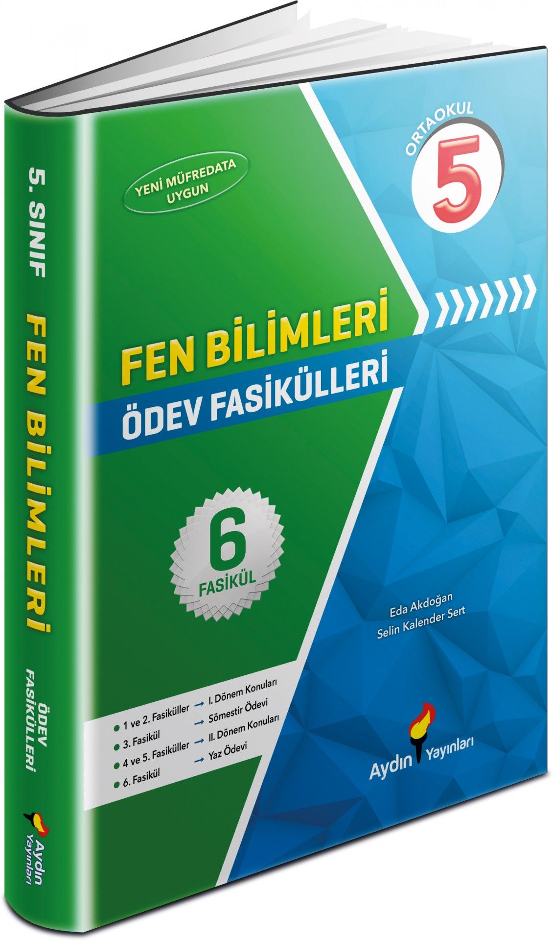 Aydın Yayınları Ortaokul 5 Fen Bilimleri Ödev Fasikülleri