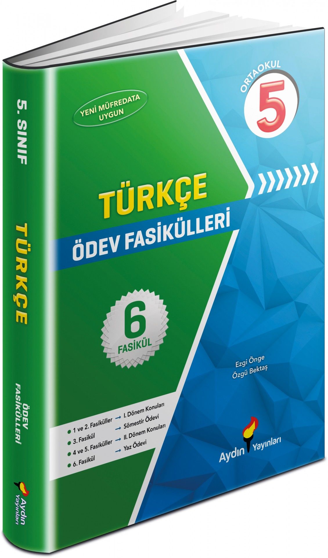 Aydın Yayınları Ortaokul 5 Türkçe Ödev Fasikülleri