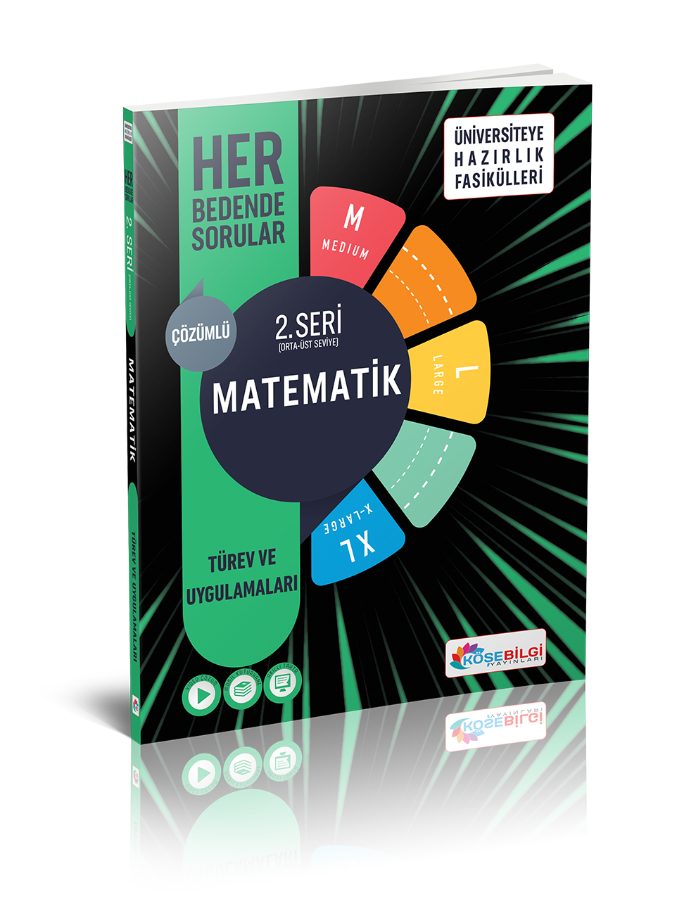 Köşebilgi Yayınları Üniversite Hazırlık Her Bedende Matematik-2.Seri-Türev Uygulamaları
