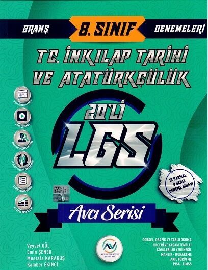 Av Yayınları 8. Sınıf Av LGS Deneme 20'li İnkılap Tarihi - 2022