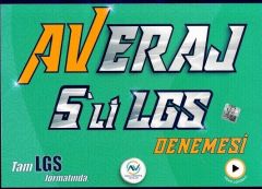 Av Yayınları 8. Sınıf Av LGS Deneme 5'li Averaj 2022