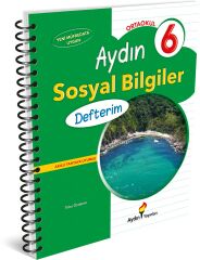 Aydın Yayınları Ortaokul 6 Aydın Sosyal Bilgiler Defterim