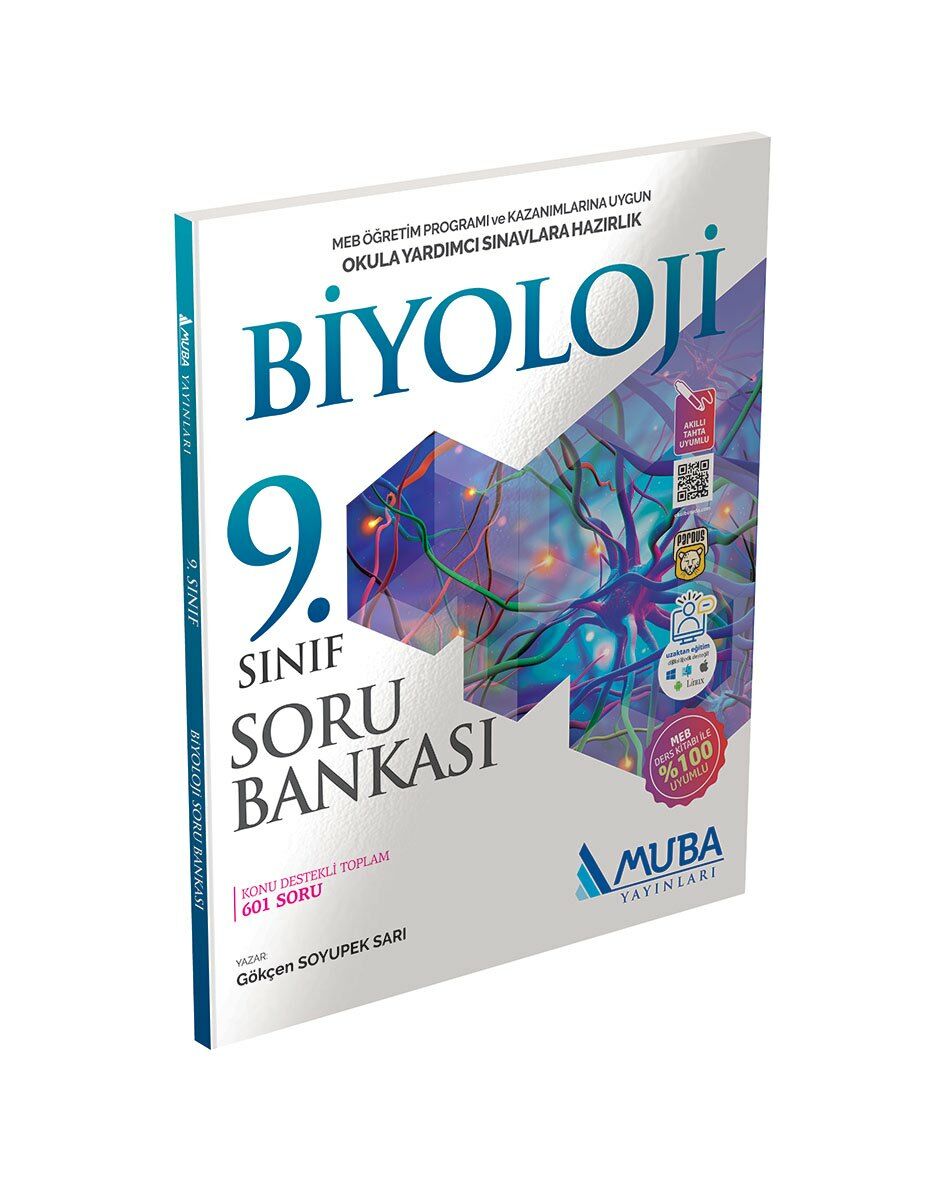 Muba Yayınları 9. Sınıf Biyoloji Soru Bankası