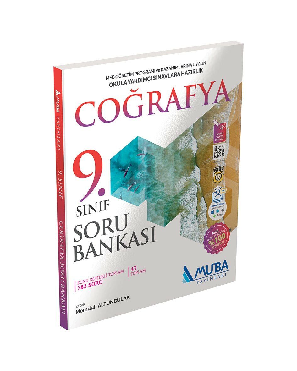 Muba Yayınları 9. Sınıf Coğrafya Soru Bankası