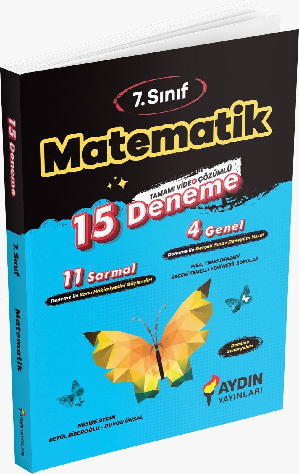 Aydın Yayınları 7. Sınıf Matematik 15 Deneme