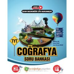E-Coğrafya TYT Soru Bankası Coğrafya - 2022