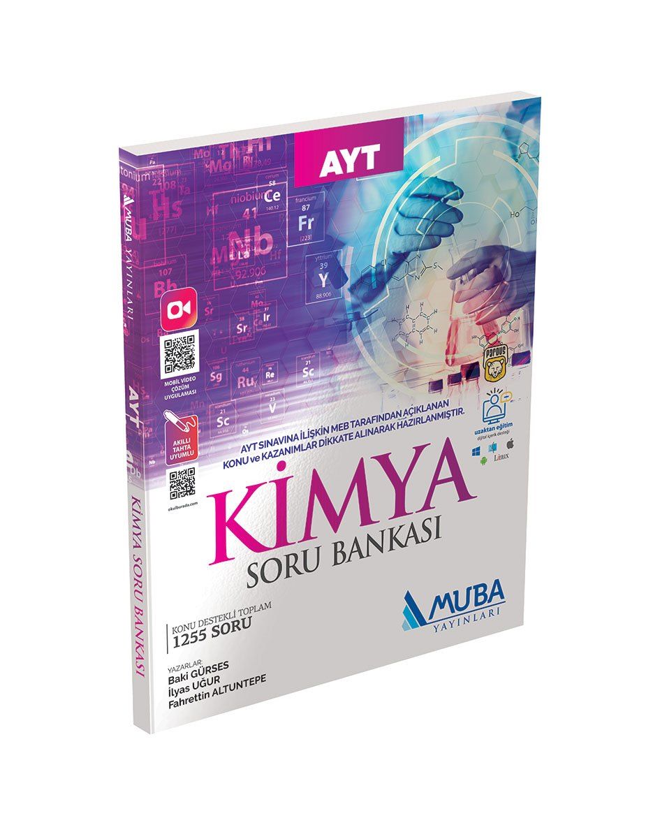 Muba Yayınları AYT Kimya Soru Bankası