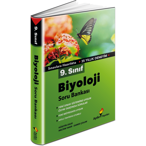 Aydın Yayınları 9. Sınıf Biyoloji Soru Bankası