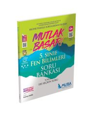 Muba Yayınları Mutlak Başarı 5. Sınıf Fen Bilimleri Soru Bankası