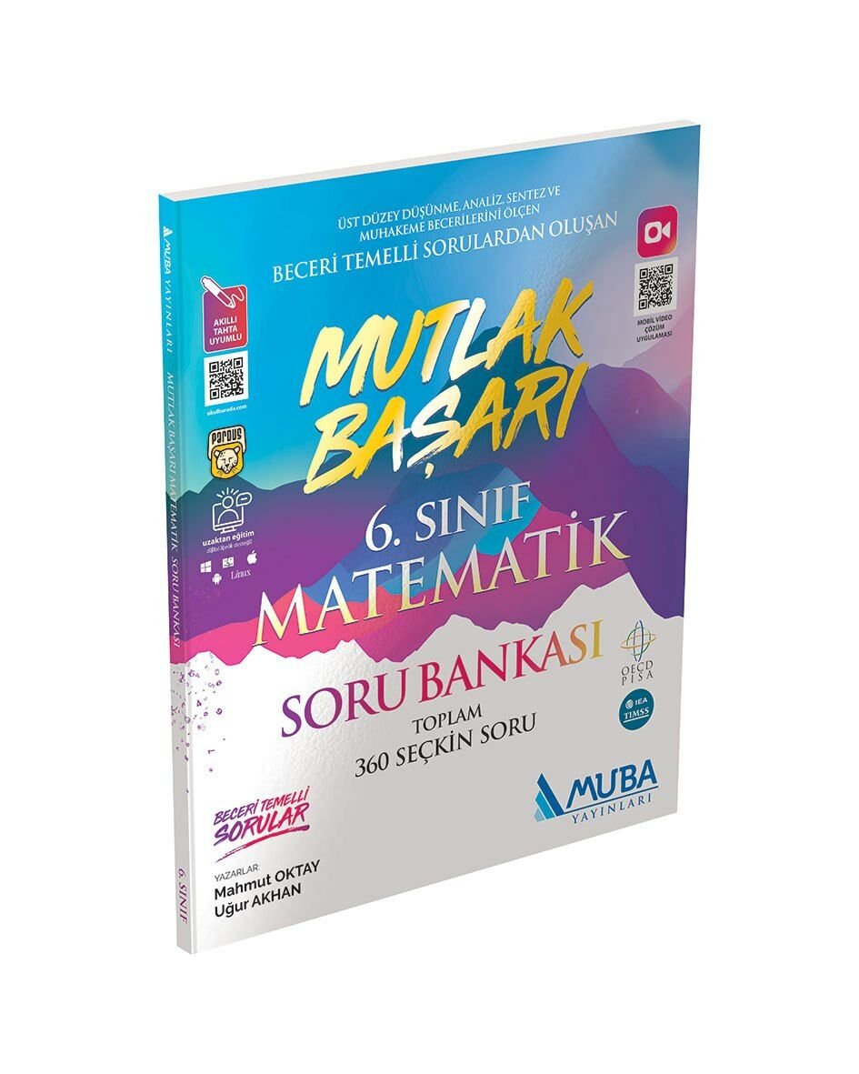 Muba Yayınları Mutlak Başarı 6. Sınıf Matematik Soru Bankası