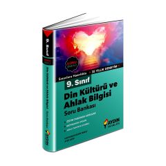 Aydın Yayınları 9. Sınıf Din Kültürü ve Ahlak Bilgisi Konu Özetli Soru Bankası