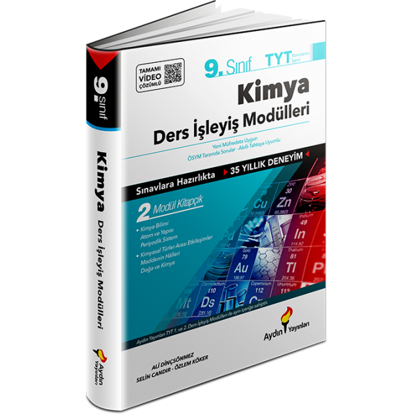 Aydın Yayınları 9. Sınıf Kimya Ders İşleyiş Modülleri