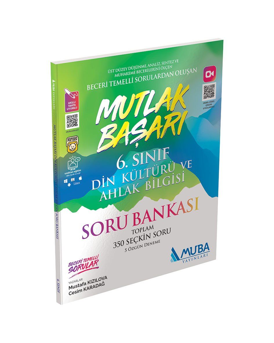 Muba Yayınları Mutlak Başarı 6. Sınıf Din Kültürü Soru Bankası