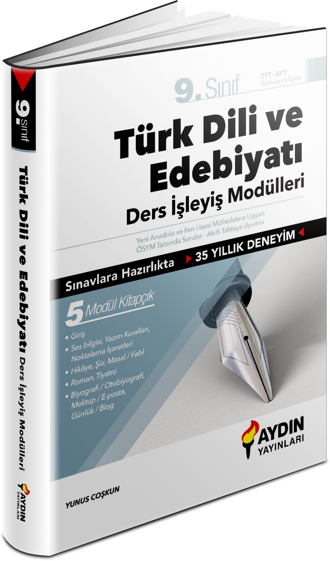 Aydın Yayınları 9. Sınıf Aydın Türk Dili ve Edebiyatı Ders İşleyiş Modülleri
