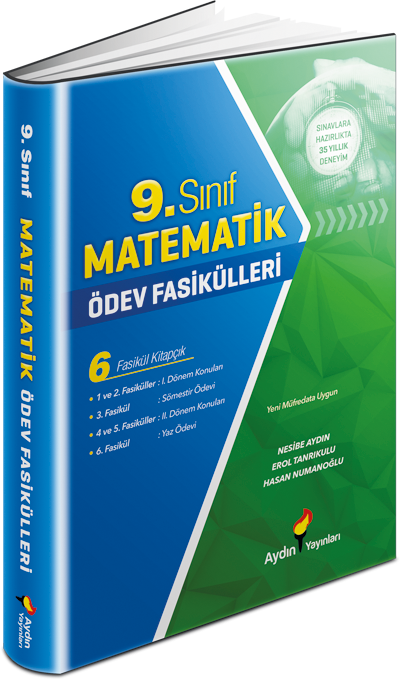 Aydın Yayınları Matematik Ödev Fasikülleri 9