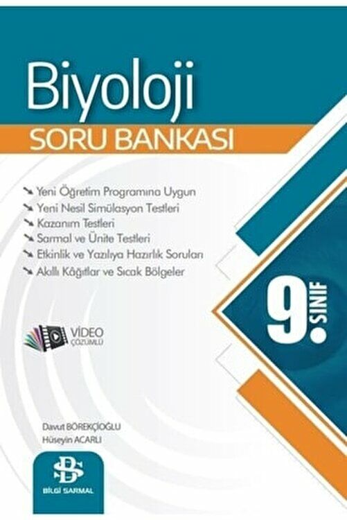 Sarmal Yayınları 9.Sınıf S.B. Biyoloji - 2023