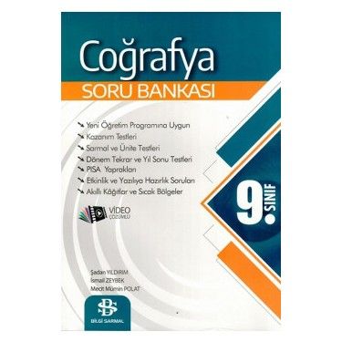 Sarmal Yayınları 9.Sınıf S.B. Coğrafya - 2023