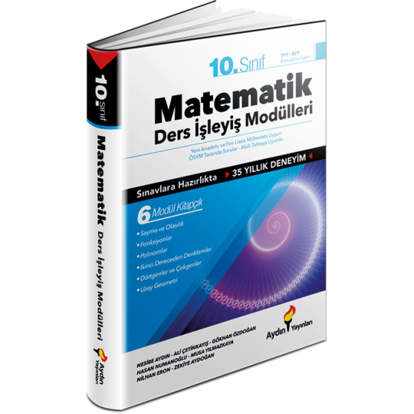 Aydın Yayınları 10. Sınıf Matematik Ders İşleyiş Modülleri