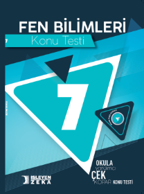 İşleyen Zeka Yayınları 7. Sınıf Çek Kopart Y.Test Fen Bilimleri - 2022