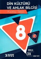 İşleyen Zeka Yayınları 8. Sınıf Çek Kopart Y.Test Din Kültürü - 2022