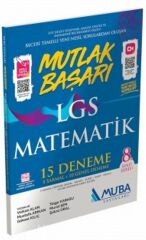 Muba Yayınları Mutlak Başarı LGS Matematik 15 Deneme