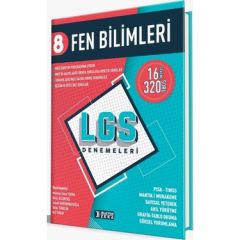 İşleyen Zeka Yayınları 8. Sınıf LGS Deneme Fen Bilimleri - 2022