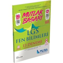 Muba Yayınları Mutlak Başarı LGS Fen Bilimleri 13lü Deneme