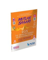 Muba Yayınları Mutlak Başarı  LGS T.C. İnkılap Tarihi ve Atatürkçülük 15li Deneme