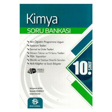 Sarmal Yayınları 10.Sınıf S.B. Kimya - 2023