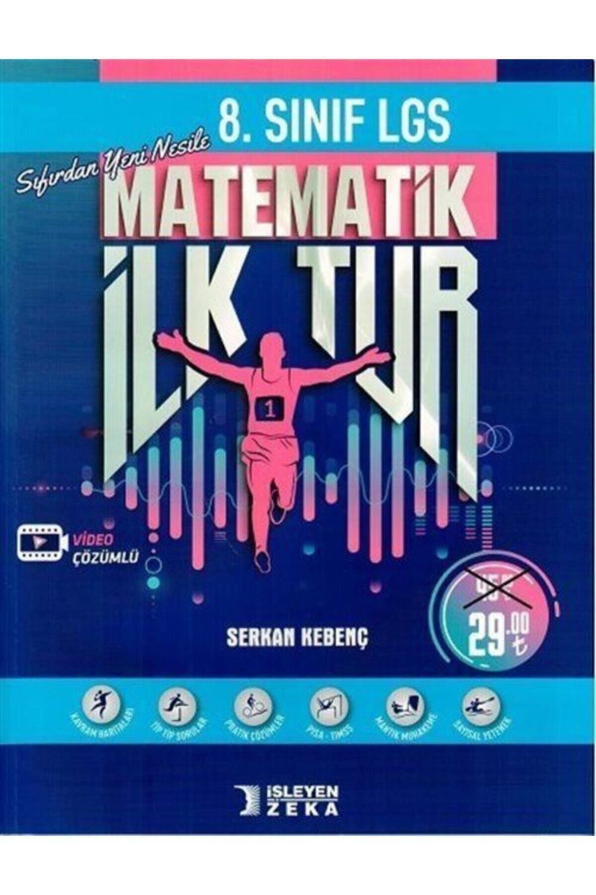 İşleyen Zeka Yayınları 8. Sınıf LGS İlk Tur Yeni Nesil Matematik - 2022