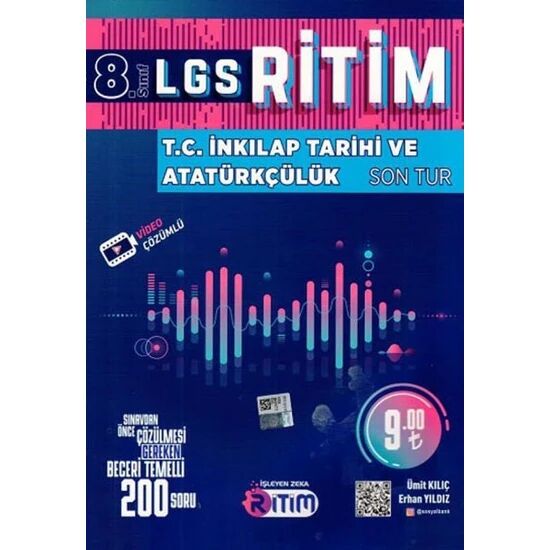 İşleyen Zeka Yayınları 8. Sınıf LGS Son Tur İnkılap Tarihi - 2021