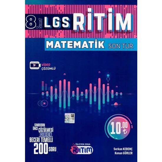 İşleyen Zeka Yayınları 8. Sınıf LGS Son Tur Matematik - 2021