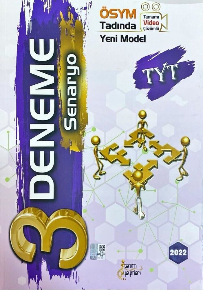 Tanım Yayınları  TYT Senaryo Deneme 3 Lü- 2022