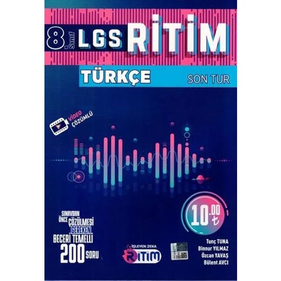 İşleyen Zeka Yayınları 8. Sınıf LGS Son Tur Türkçe - 2021