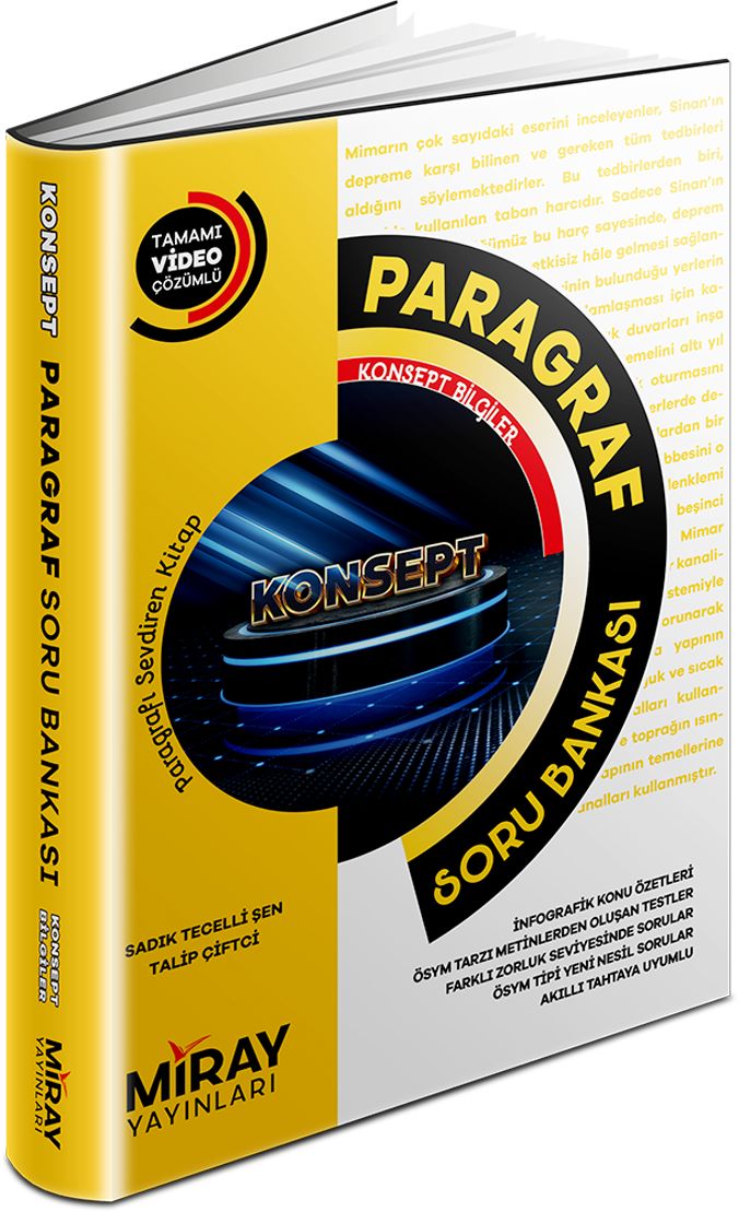 Miray Yayınları 8. Sınıf Paragraf Soru Bankası