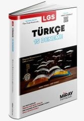 Miray Yayınları 8. Sınıf Türkçe 15 Deneme