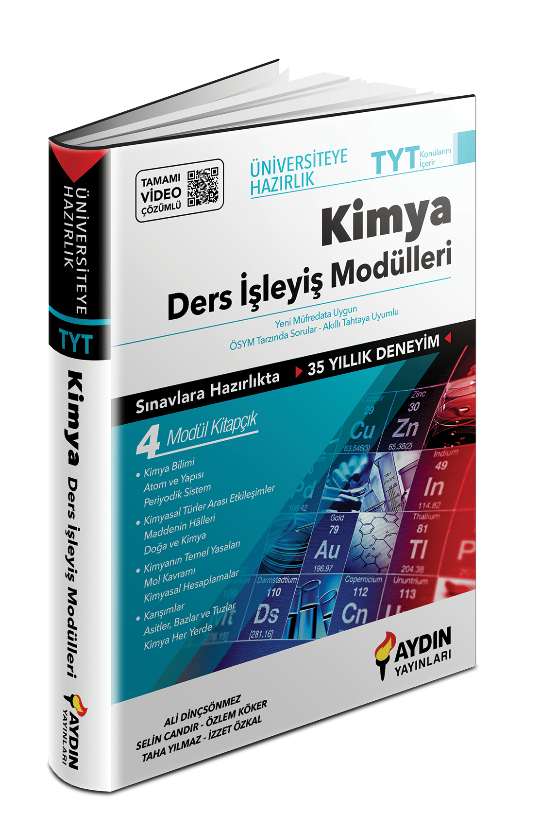Aydın Yayınları TYT Kimya Ders İşleyiş Modülleri
