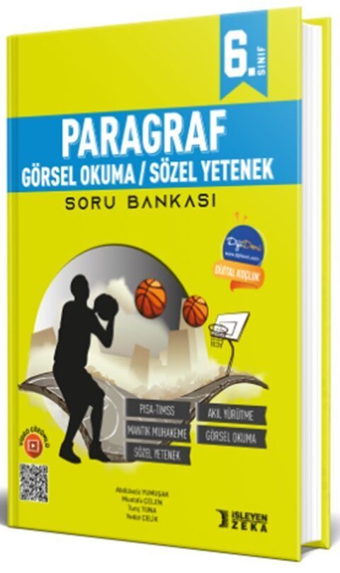 İşleyen Zeka Yayınları 6. Sınıf Soru Bankası Paragraf - 2023